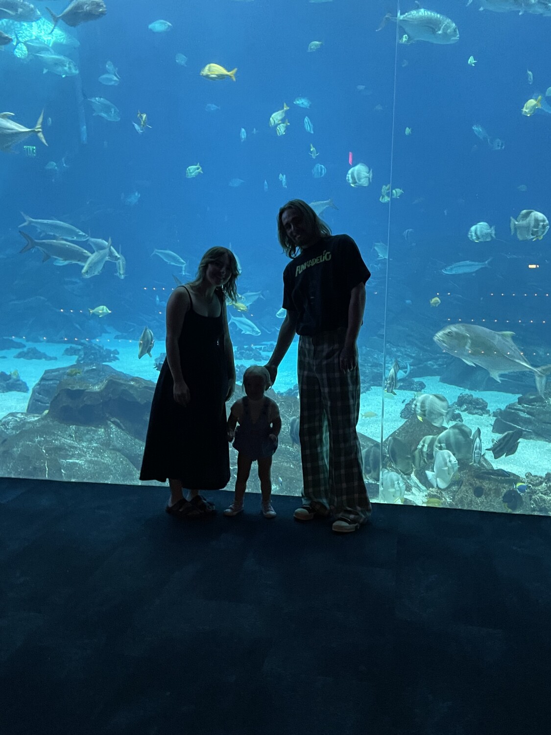 Aldridge Family at Aquarium