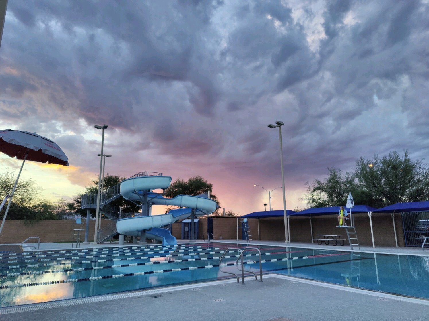 Mind-blowing sunrise skyline