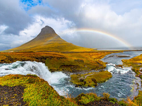 Rainbow in Iceland