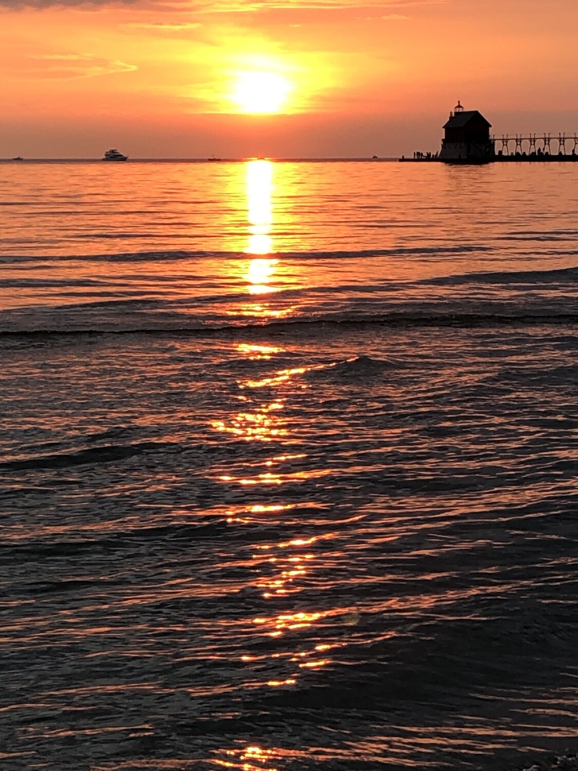 Grand Haven sunset