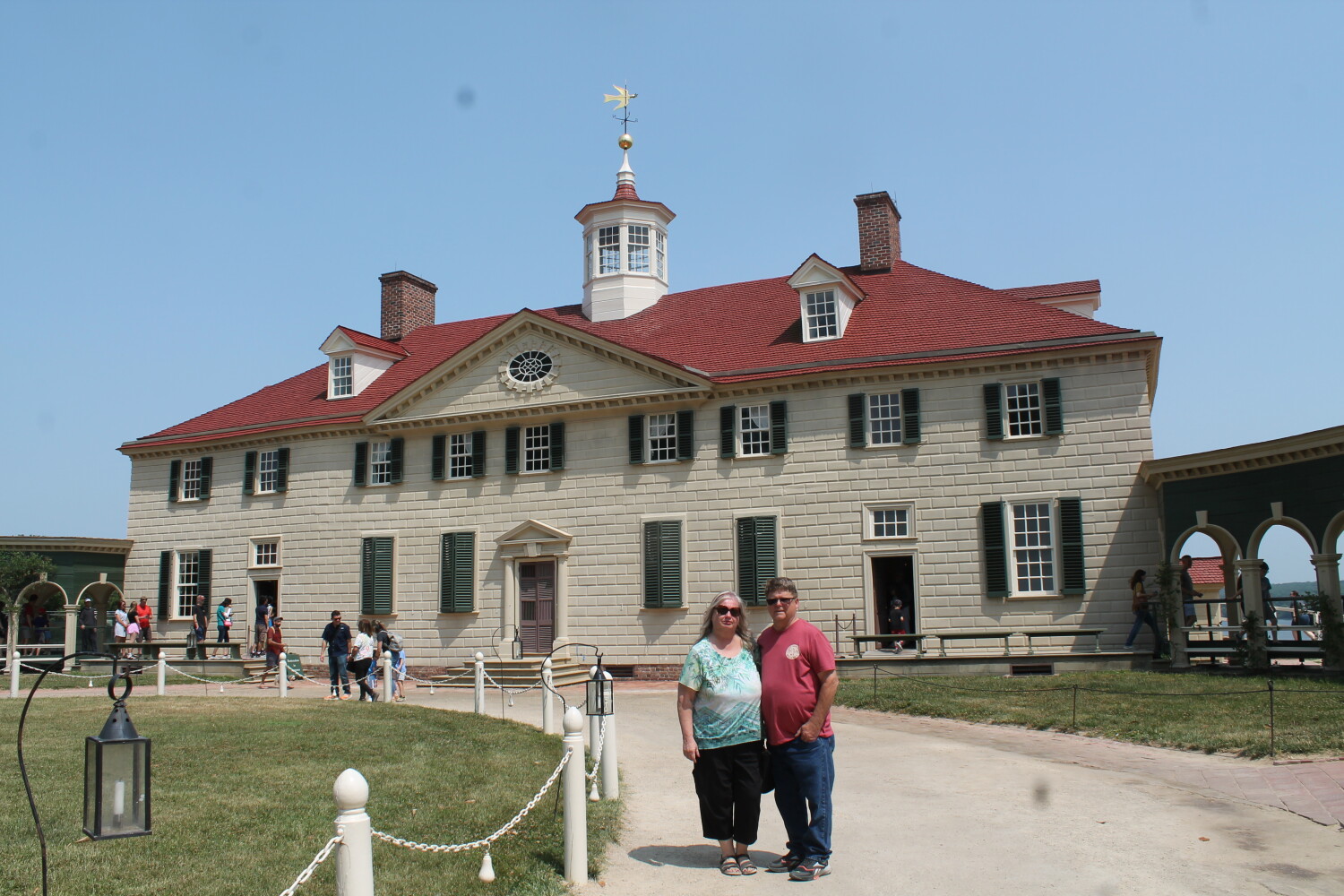 Mount Vernon home of President George Washington