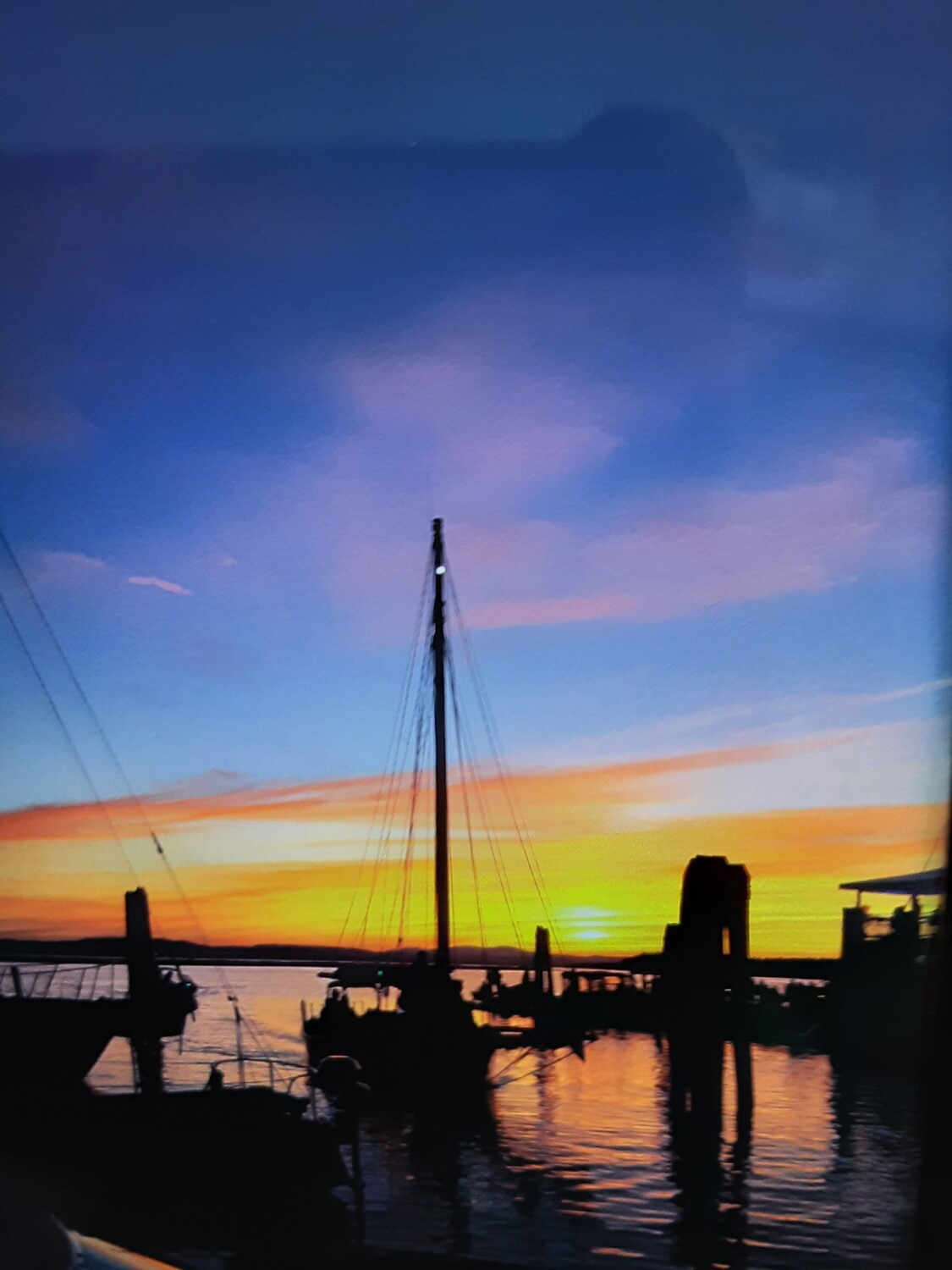 Sunset on Lake Champlain