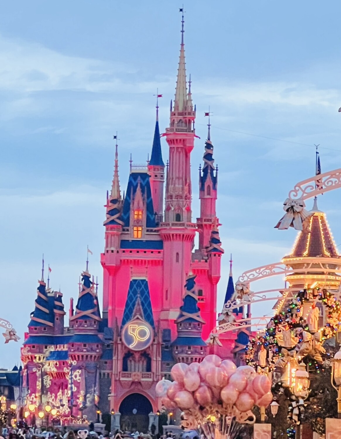 Christmas at Magic Kingdom