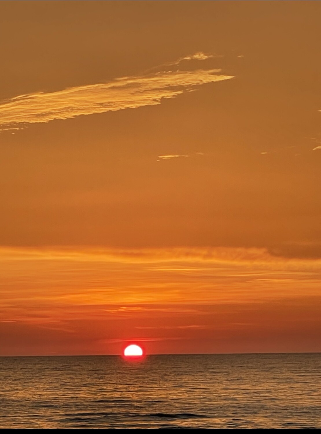 Sunset in Vanderbilt Beach Florida