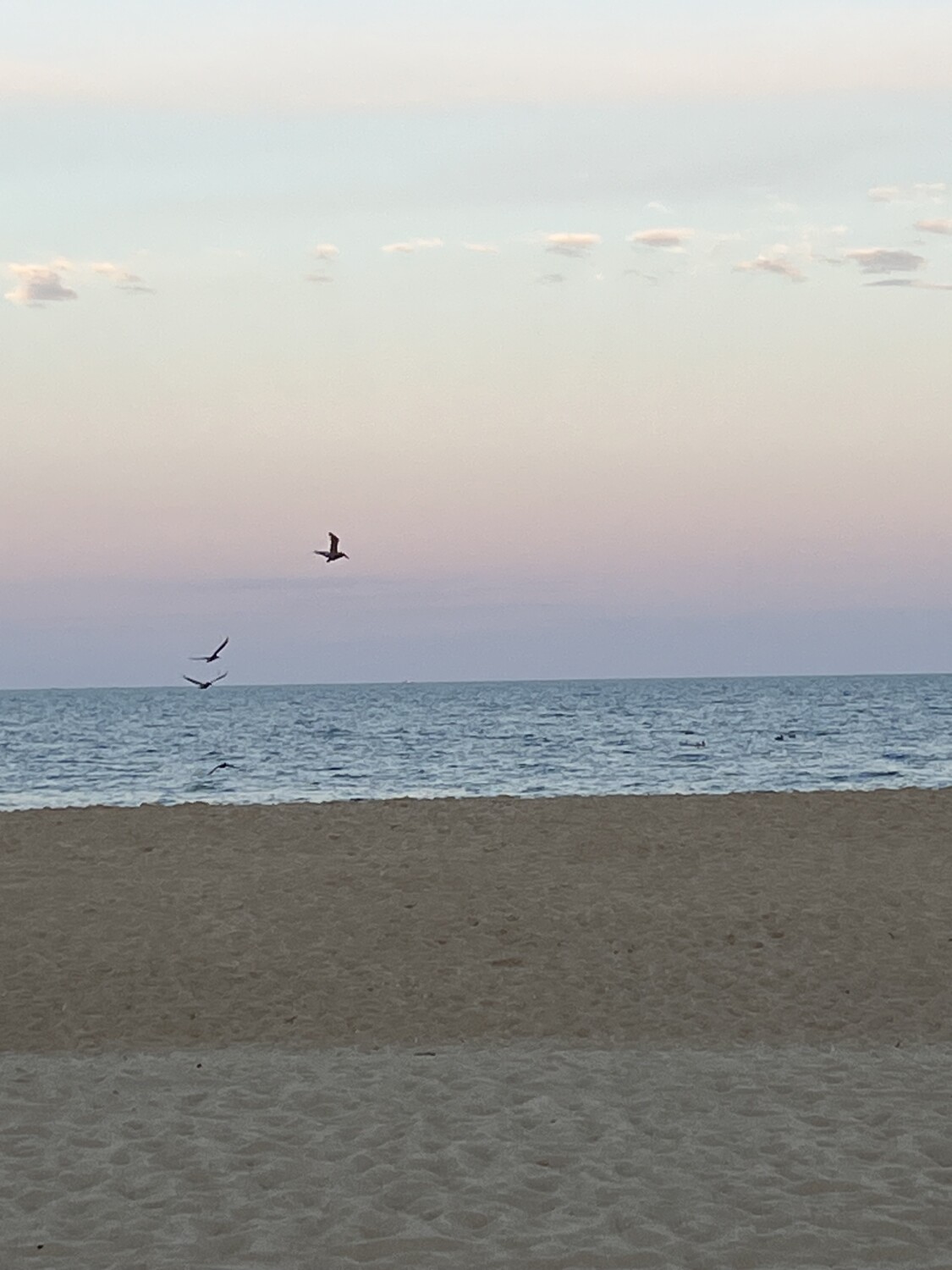 Sun set at the beach