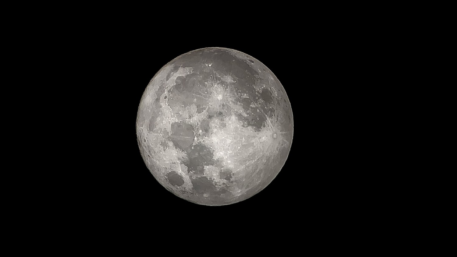 Super blue moon in Texas