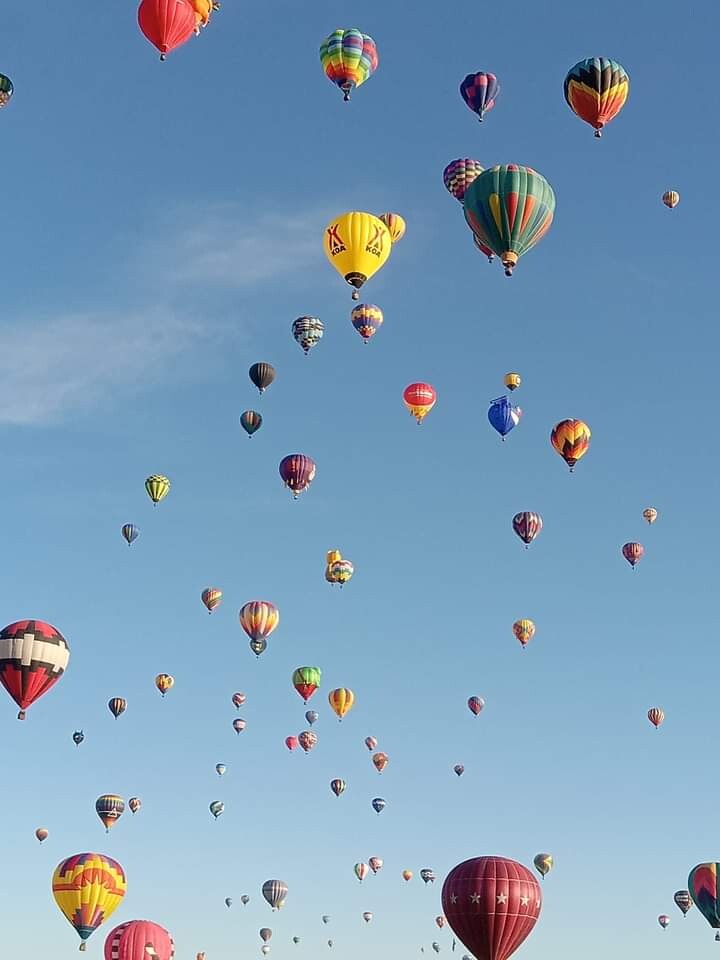 Balloons In Flight