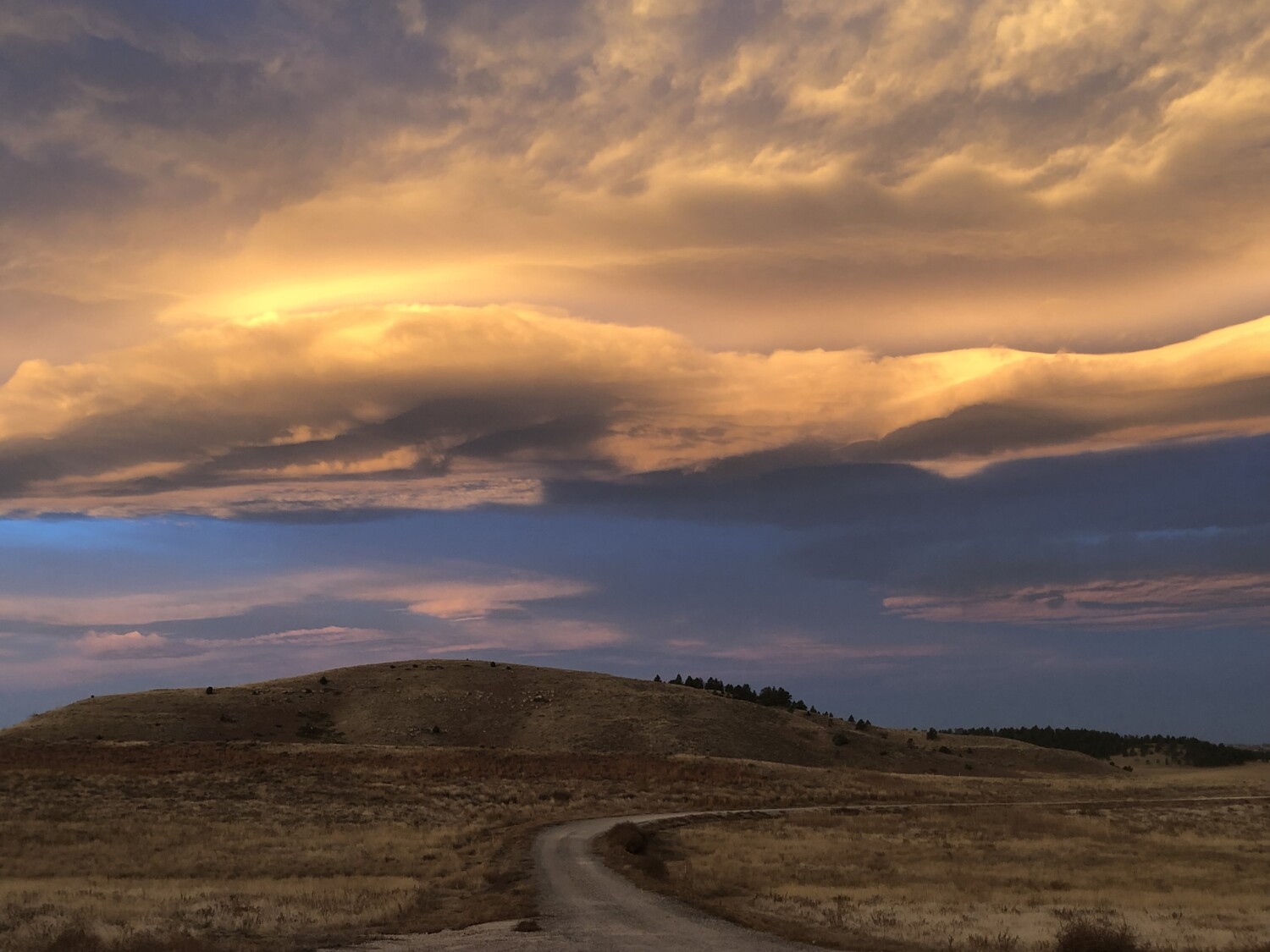 Sunrise On Remote Ranch