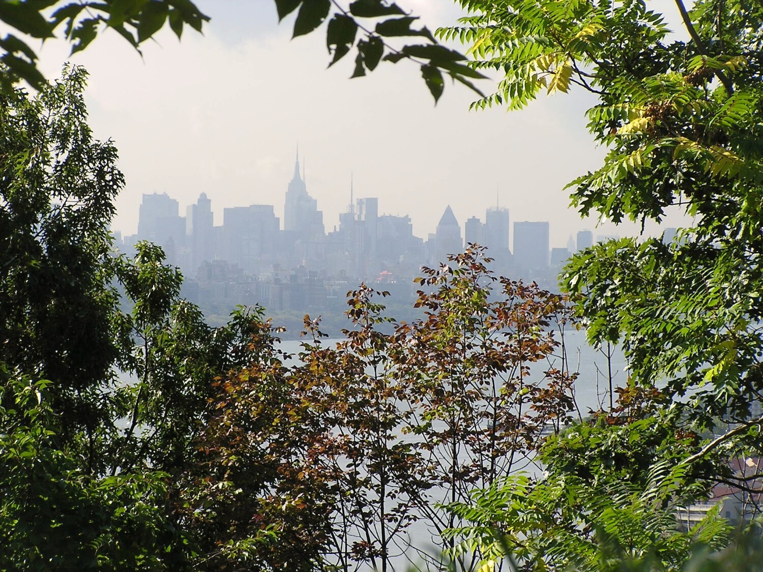 NYC view from New Jersey