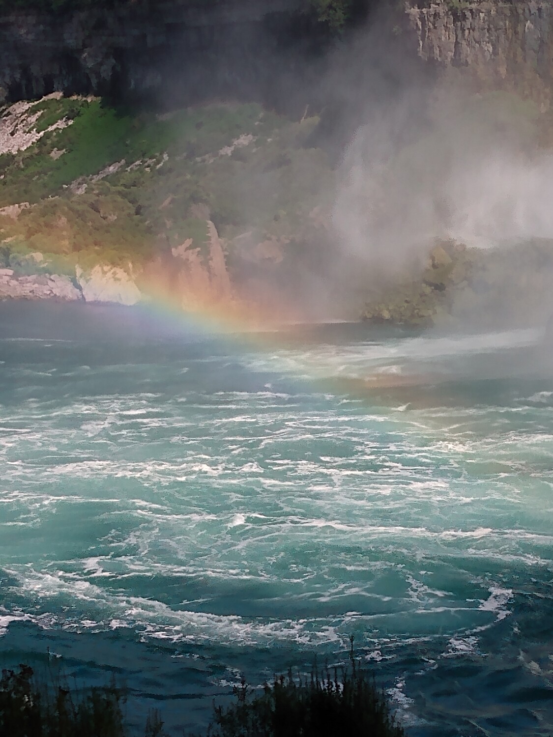 Rainbow over Niagara Falls