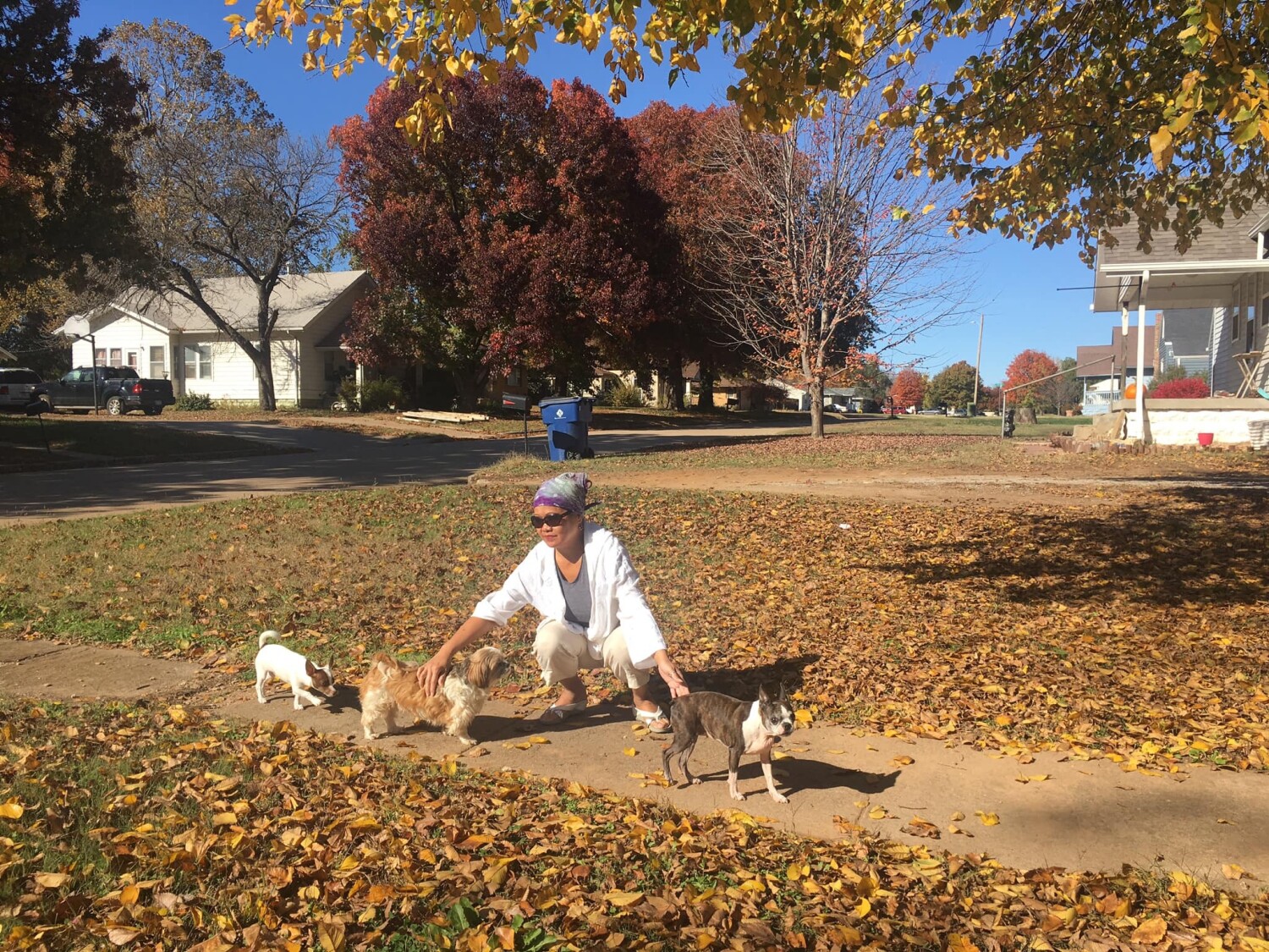 A lovely fall with my sweethearts.