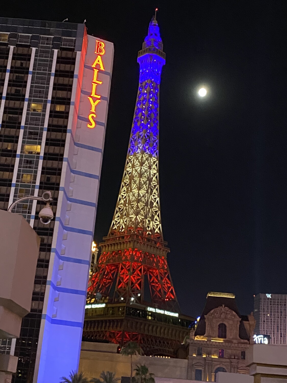 The Eiffel Tower & The Moon