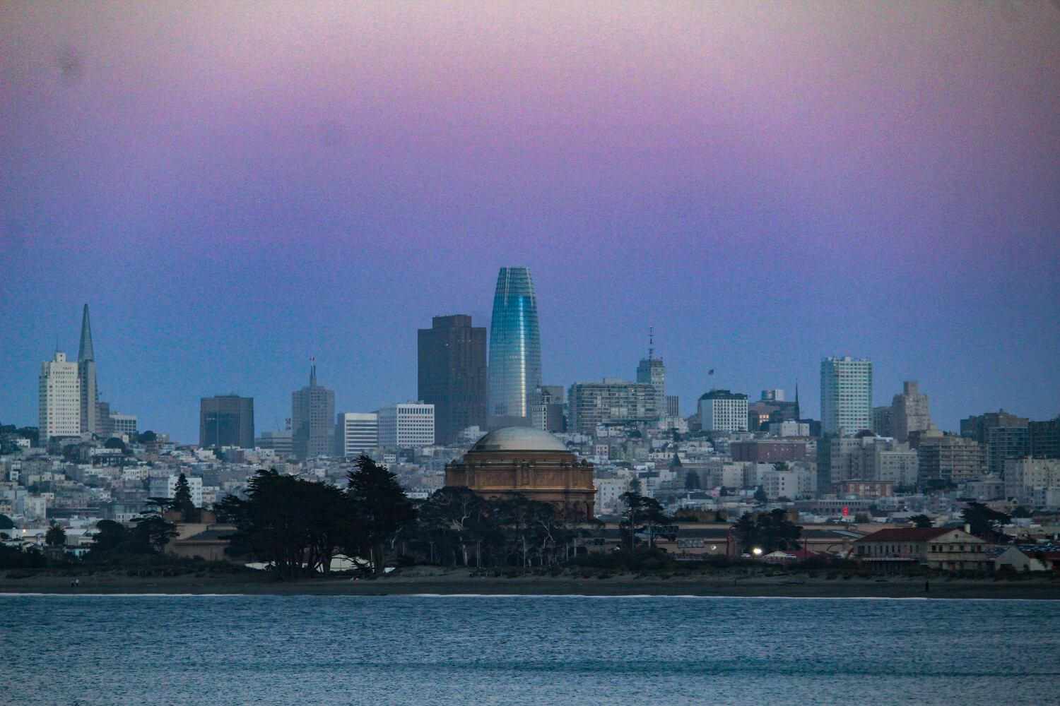 San Francisco from the Golden Gate Bridge