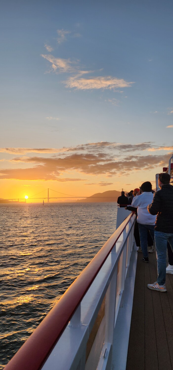 Sunset at the Goldengate