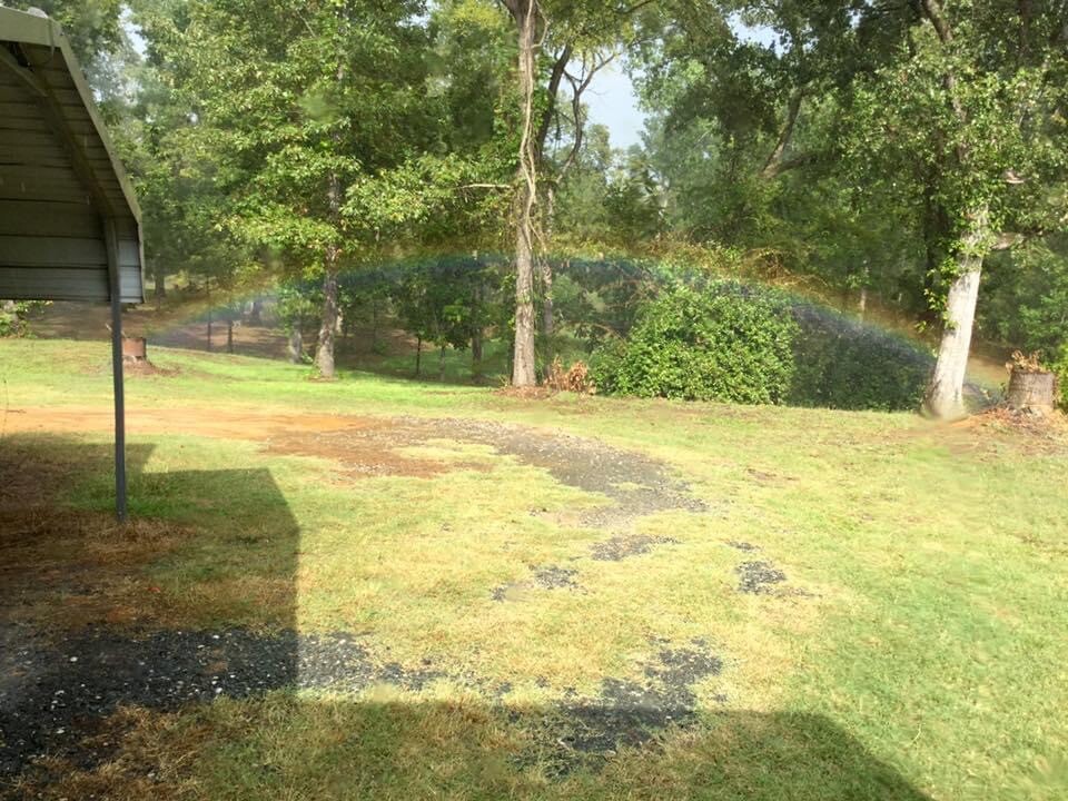 Rainbow at arm’s length