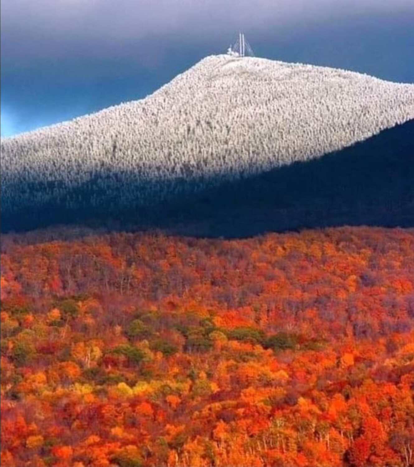 Mt. Washington NH in the fall