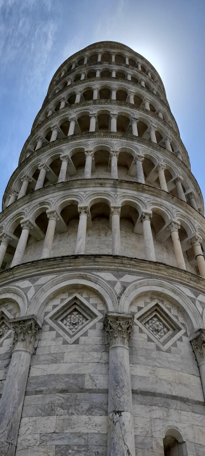 Leaning Tower Of Pisa In Italy