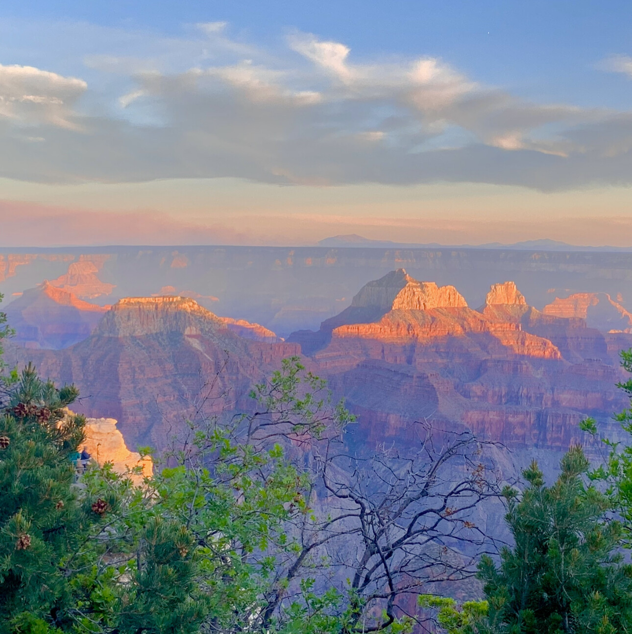 Sunset at the Grand Canyon