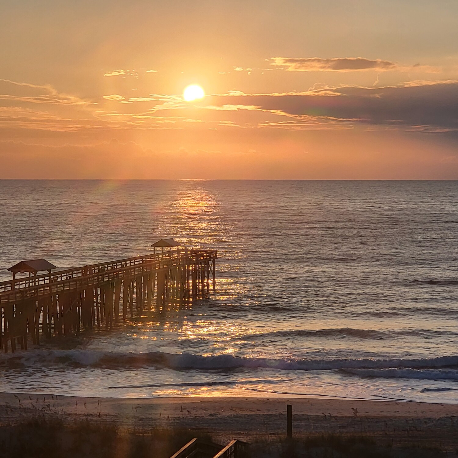 Sunrise at Amelia Island....