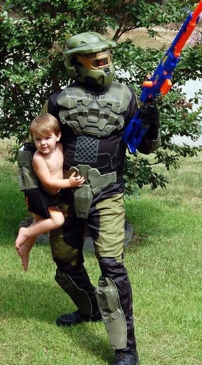 Halo Master Chief # 117 to the RESCUE